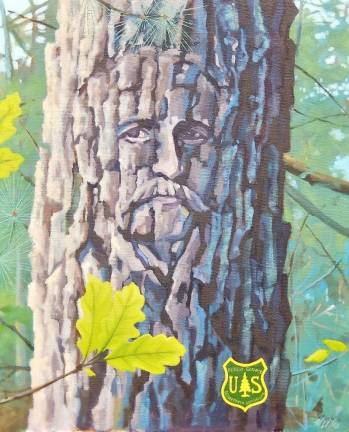 Marie Liu to unveil ‘Great Council Tree’ painting Pinchot Soul by Marie Liu