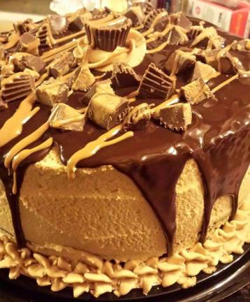 A sweet new addition to Milford A double 9" dinner cake.