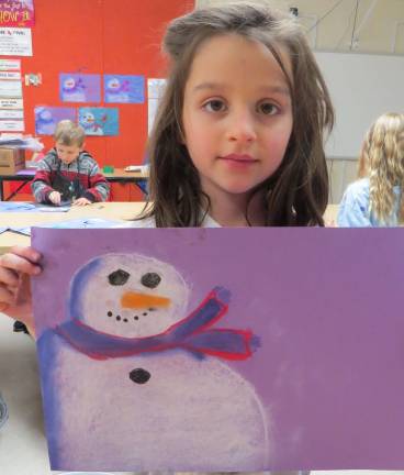 Our Snow People Photos provided Sophia Hall-Belluscio.