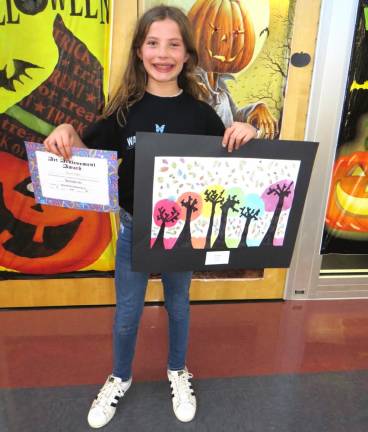 Delaware Valley Elementary School students show off artistic talent