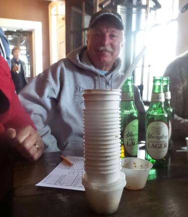 Cooks and tasters agree: Everybody wins Bill DuChemin voted for his top three choices. (Photo by Frances Ruth Harris)