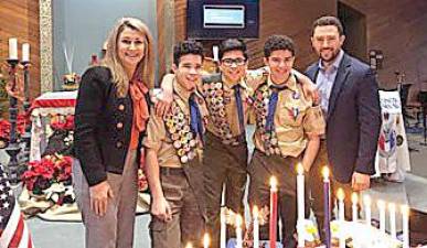 Three brothers achieve Eagle Scout rank