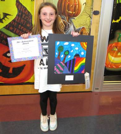 Delaware Valley Elementary School students show off artistic talent