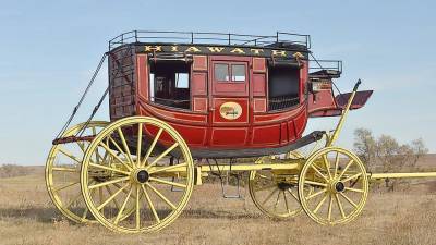 The Pike County Historical Society’s Hiawatha Stagecoach (Photo provided)