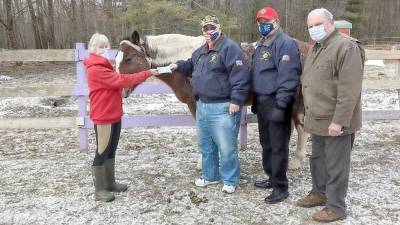 Knights of Columbus donates $500 GAIT Therapeutic Riding Center