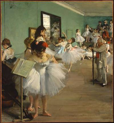 La Classe de Danse (1876, Edgar Degas)