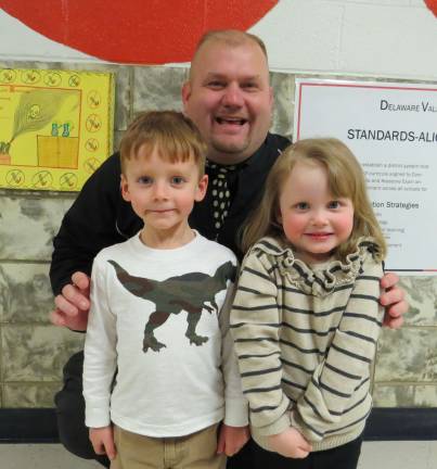 Top kids for January Pre-K Students of the Month (PM): Ivan Vinso and Isabella Stenzhorn.