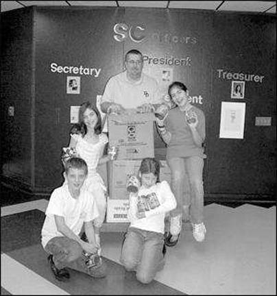 Student food drive aids shelter Student food drive aids shelter