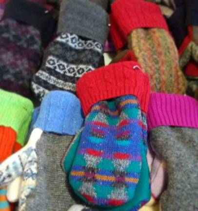 Mittens for Kittens adoption event to support Jill's Ferals Handcrafted mittens, ready for adoption (Photo provided)