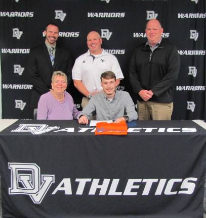 Senior defenseman James Peters signS with Keystone College Senior defenseman James Peters signS with Keystone College