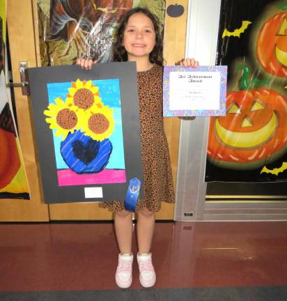 Delaware Valley Elementary School students show off artistic talent