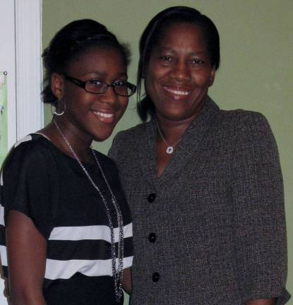 Mother Daughter Look A Like Contest Photo submitted by Verona Thomas of Lafayette Verona and Danielle.