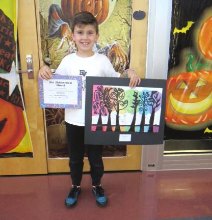 Delaware Valley Elementary School students show off artistic talent