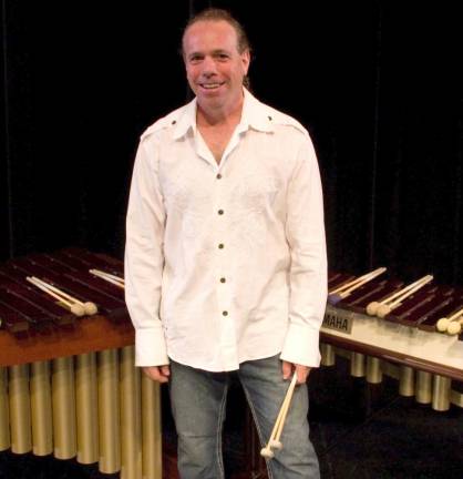 Grammy-nominated marimba and percussion artist Greg Giannascoli will be accompanied by pianist Ron Stabinsky.