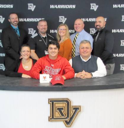 DV lacrosse player Joshua Balcarcel signs with Marist College