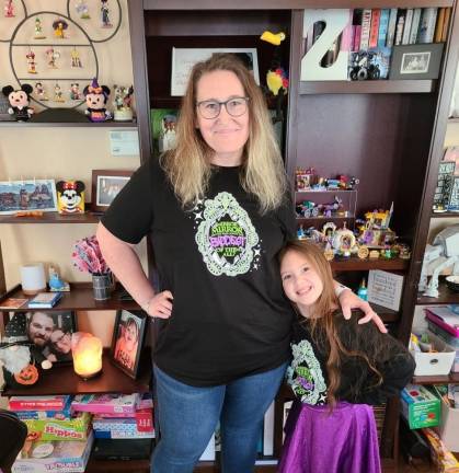 The side hustle is back Stephanie Poli-Zilinski, of Andover, NJ, with her daughter. In addition to two other part-time jobs, Poli-Zijlinski recently bought the t-shirt company, Neverland Crew, that her family has patronized for years (pictured). She also homeschools her daughter, now 7.