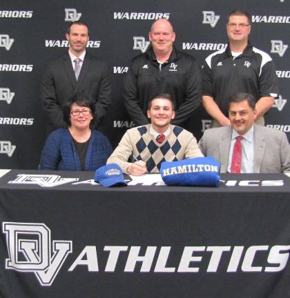 Joseph Centanni signs with Hamilton College Joseph Centanni signs with Hamilton College