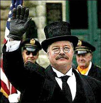Teddy Roosevelt visits Teddy Roosevelt visits