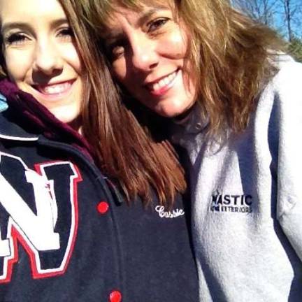 Mother Daughter Look A Like Contest Photo submitted by Dawn McPeek of Johnsonburg "My twin, Paige. Forever and always making me laugh."