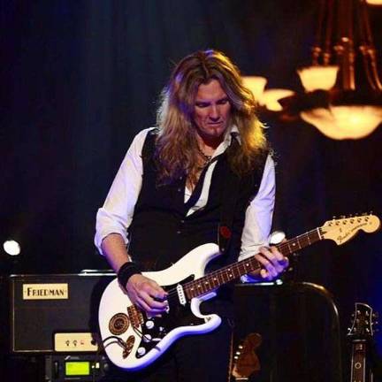 Guitarist Michael Harrison stokes the star-maker machinery Joel Hoekstra, the lead guitarist for the Trans-Siberian Orchestra (Photo provided)