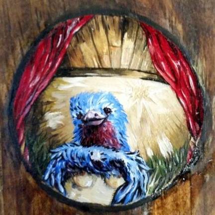 Birdhouse art show Birdhouse art show