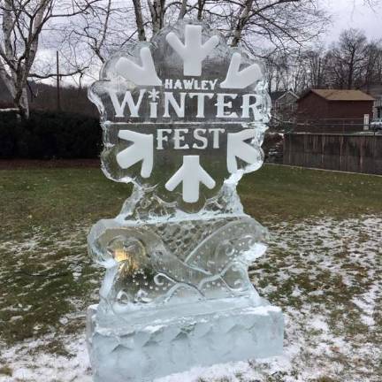 Tour stunning homes during Winterfest weekend Ice sculpture at a previous Winterfest (Photo provided)