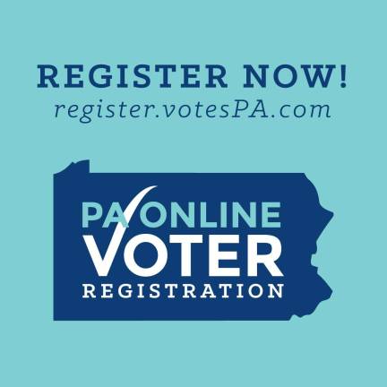 Voting? It's time to register Voting? It's time to register