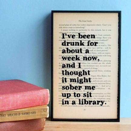 Library channels Gatsby for dinner-dance fundraiser This quote from "The Great Gatsby" pays tribute to the salutary effect of libraries.