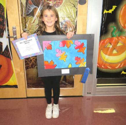 Delaware Valley Elementary School students show off artistic talent