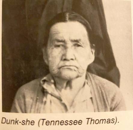 Daniel Strongwalker Thomas’s grandmother who raised him