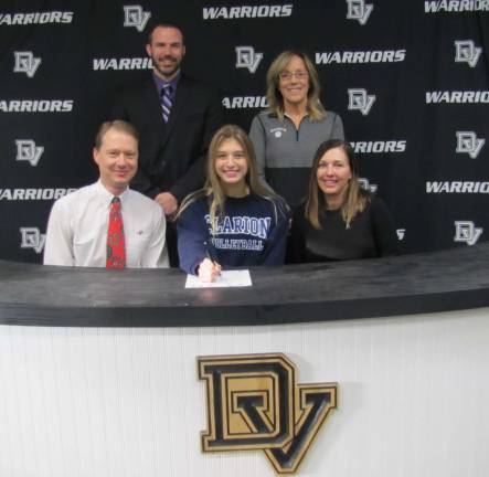 Senior volleyball player Brooke Williams signs with Clarion University Senior volleyball player Brooke Williams signs with Clarion University