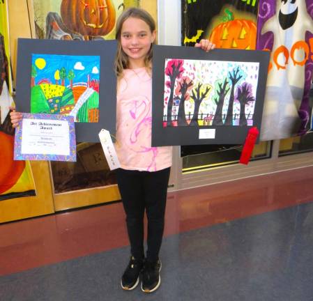 Delaware Valley Elementary School students show off artistic talent