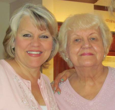 Mother Daughter Look A Like Contest Photo submitted by Sally Finegan of Sparta Sally Finegan and her mother Needra Gorman.