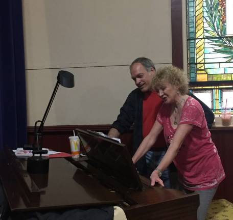'You've Got a Friend' pays tribute to women songwriters Jeffrey Stocker, director, and Sandy Stalter, musical director (Photo by Linda Fields)