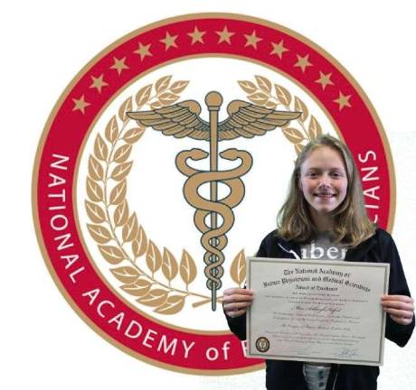 Future Physicians honors students from DVHS Ashleigh Koferl (Photo provided)