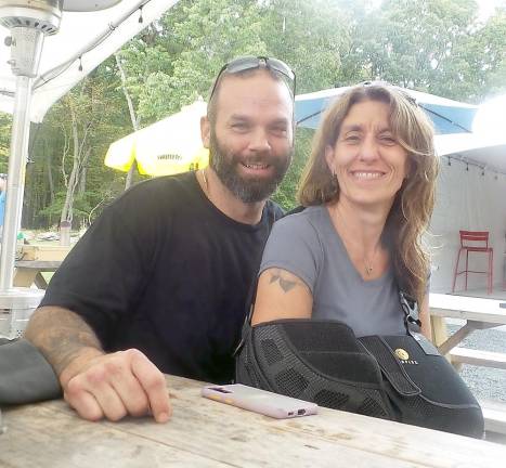 JoAnn Donnelly, CDD executive director, with her husband, Gene (Photo by Frances Ruth Harris)