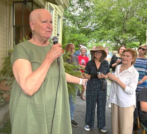 Opera! Pike! Park! garden party Pike County volunteer Eileen Smith was recognized for her community organizing and volunteer efforts.