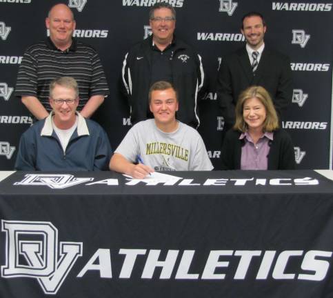 Senior tennis player Devin Paulison signs with Millersville Senior tennis player Devin Paulison signs with Millersville