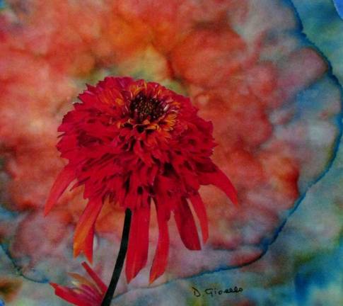 Artists celebrate local plants in 'Spring Fling' exhibit "Cone Flower" by Debbie Gioello