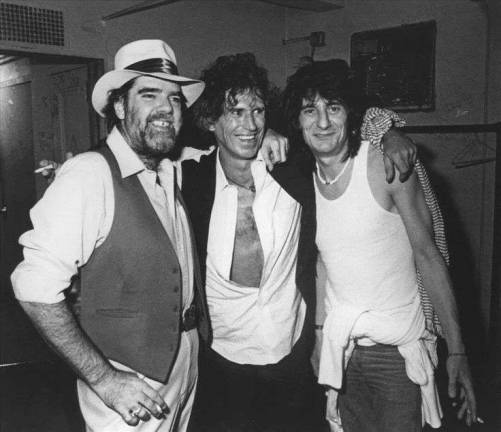Remembering Lonnie Mack and his visits to Pike Lonnie Mack at the Lone Star Café, New York City, July 13, 1985, with Keith Richards and Ronnie Wood of the Rolling Stones. (Photo provided)
