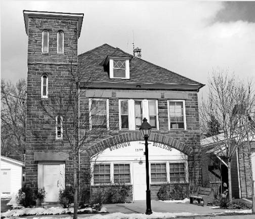 Milford Borough Hall (Photo by Pamela Chergotis)