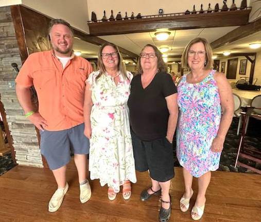 New officers sworn in New Honesdale Rotary Club officers James Hamill, Dana Scott, Michelle Gilder, and Maureen Beilman.
