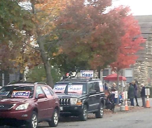 A prohibition on parking on a section of West Catharine Street during elections passed with only Councilman Cooney voting no. Cooney said Councilman Dooley went after voters who had parked in spaces where they should have been able to park. Dooley asked Cooney if he’d like to see a photo of parked cars that took spaces away from voters during the election. Cooney snapped back, “It’s not your job to take pictures of people parked on the street.” Dooley provided this picture to the Courier.