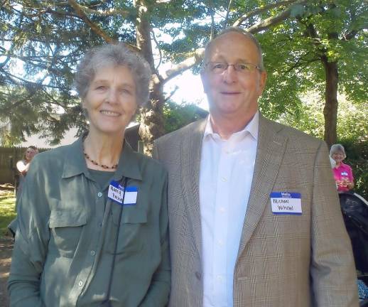 Nancy Pinchot and Michael Witschel (Photo by Frances Ruth Harris)