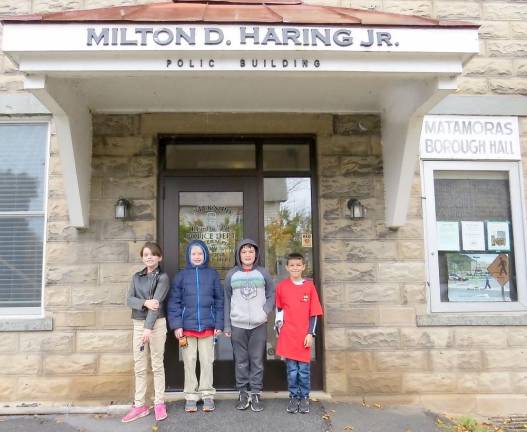 Don’t throw candy, don’t go through people's yards, and other great advice from the police chief Shannon O’Leary, Taylor Allen, Sal Ciarelli, William Coleman