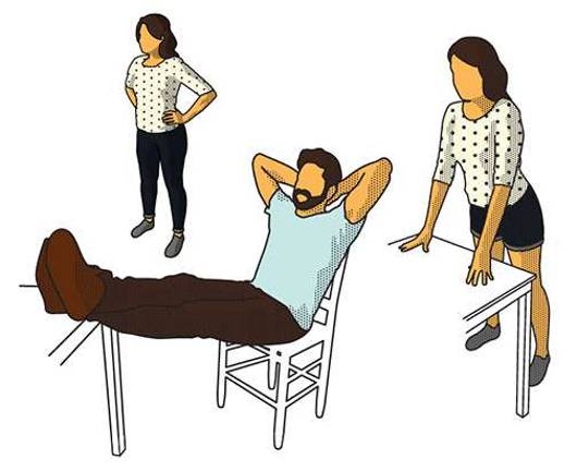 Power posing: Fake it 'til you make it High-power poses: Positions like these convey strength, and were related to a decrease in a stress hormone and better interview performance.
