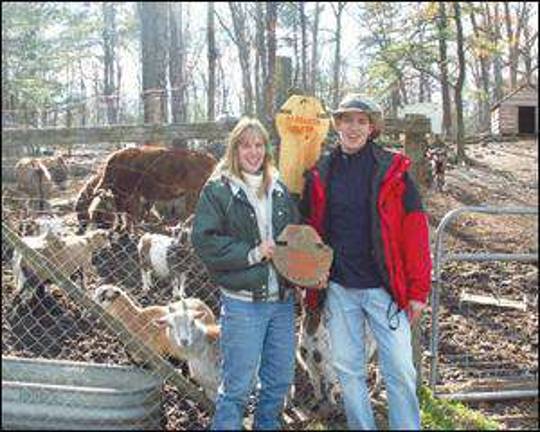 Candidate finishes Eagle Scout project Candidate finishes Eagle Scout project