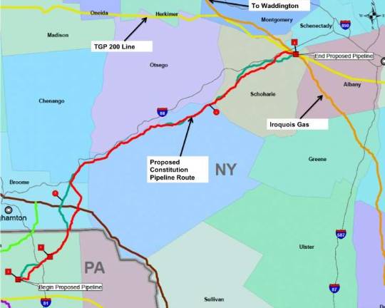 Regulators nix Constitution Pipeline's tree-cutting request Regulators nix Constitution Pipeline's tree-cutting request