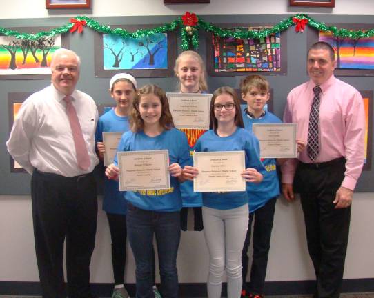 DDMS Students of the Month for November DDMS Students of the Month for November