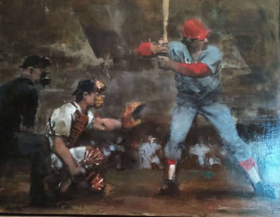 UpFront to host autumn artists' reception A painting by John Barnes Dobbs